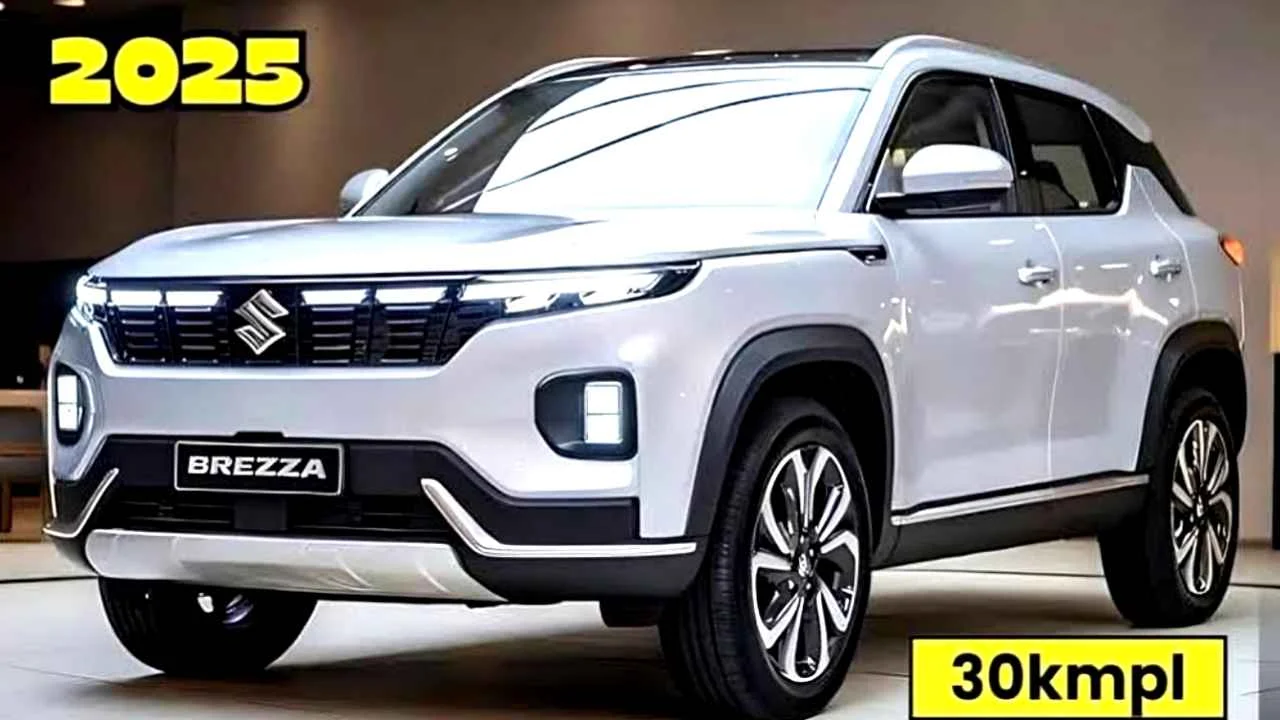 Maruti Brezza 2025 7-Seater New Model Launched at Low Price with 2956cc Engine and Strong Mileage – View Showroom Price